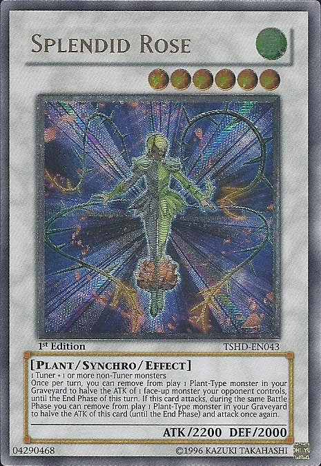 Splendid Rose (UTR) [TSHD-EN043] Ultimate Rare | Jomio and Rueliete's Cards and Comics