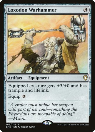 Loxodon Warhammer [Commander Anthology Volume II] | Jomio and Rueliete's Cards and Comics