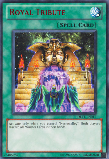 Royal Tribute (Red) [DL11-EN017] Rare | Jomio and Rueliete's Cards and Comics