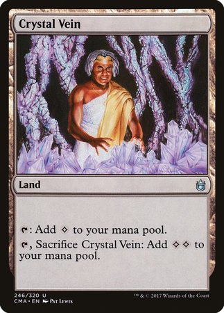 Crystal Vein [Commander Anthology] | Jomio and Rueliete's Cards and Comics