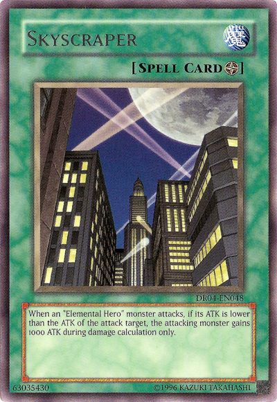 Skyscraper [DR04-EN048] Rare | Jomio and Rueliete's Cards and Comics