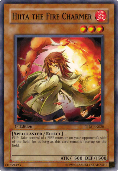 Hiita the Fire Charmer [TLM-EN028] Common | Jomio and Rueliete's Cards and Comics