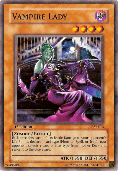 Vampire Lady [AST-013] Common | Jomio and Rueliete's Cards and Comics