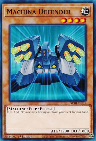 Machina Defender [SR10-EN012] Common | Jomio and Rueliete's Cards and Comics