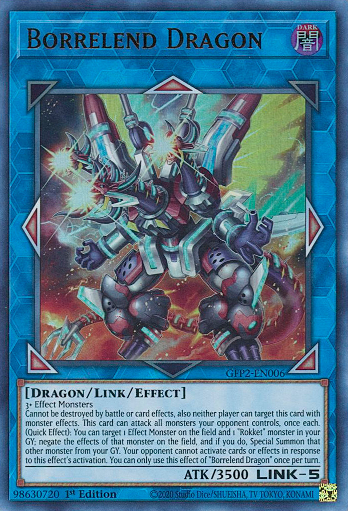 Borrelend Dragon [GFP2-EN006] Ultra Rare | Jomio and Rueliete's Cards and Comics