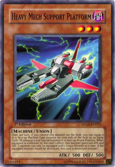 Heavy Mech Support Platform [SD10-EN011] Common | Jomio and Rueliete's Cards and Comics