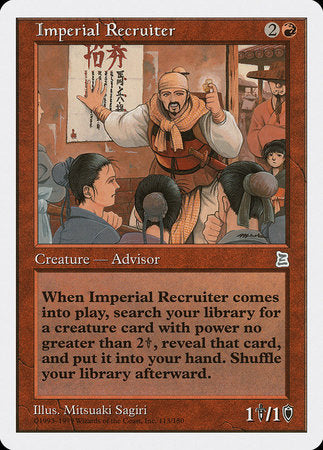 Imperial Recruiter [Portal Three Kingdoms] | Jomio and Rueliete's Cards and Comics