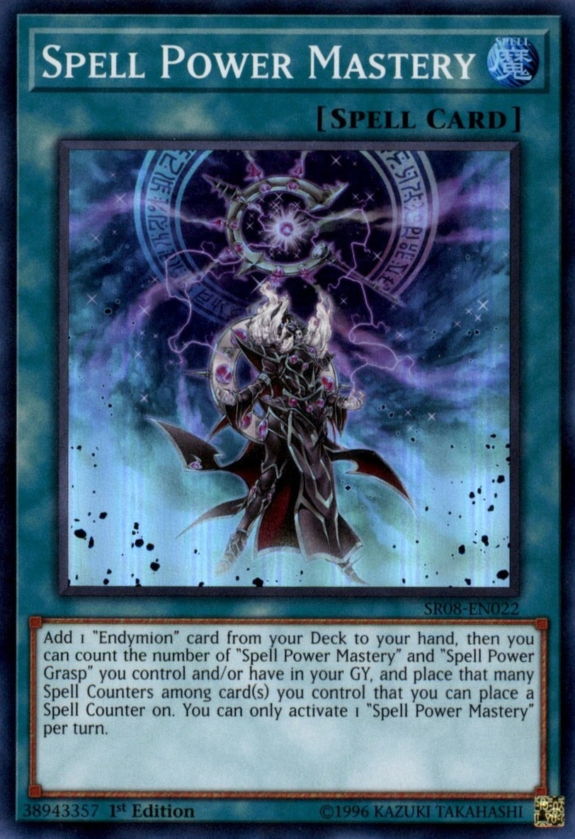 Spell Power Mastery [SR08-EN022] Super Rare | Jomio and Rueliete's Cards and Comics