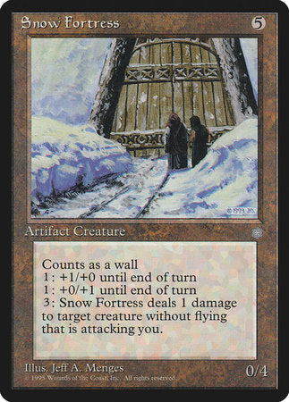 Snow Fortress [Ice Age] | Jomio and Rueliete's Cards and Comics