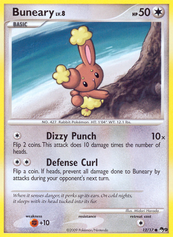 Buneary (12/17) [POP Series 9] | Jomio and Rueliete's Cards and Comics