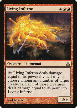 Living Inferno [Guildpact] | Jomio and Rueliete's Cards and Comics