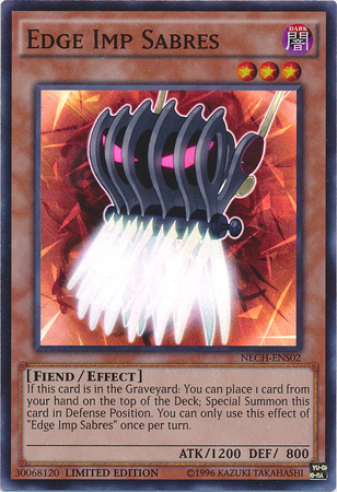 Edge Imp Sabres (SE) [NECH-ENS02] Super Rare | Jomio and Rueliete's Cards and Comics
