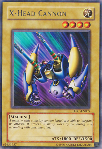 X-Head Cannon [DR1-EN059] Rare | Jomio and Rueliete's Cards and Comics