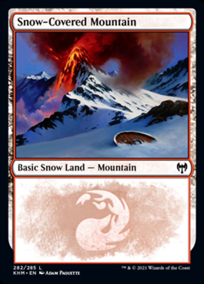 Snow-Covered Mountain (282) [Kaldheim] | Jomio and Rueliete's Cards and Comics