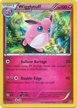 Wigglytuff (30/30) [XY: Trainer Kit 1 - Wigglytuff] | Jomio and Rueliete's Cards and Comics