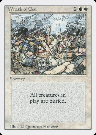 Wrath of God [Revised Edition] | Jomio and Rueliete's Cards and Comics