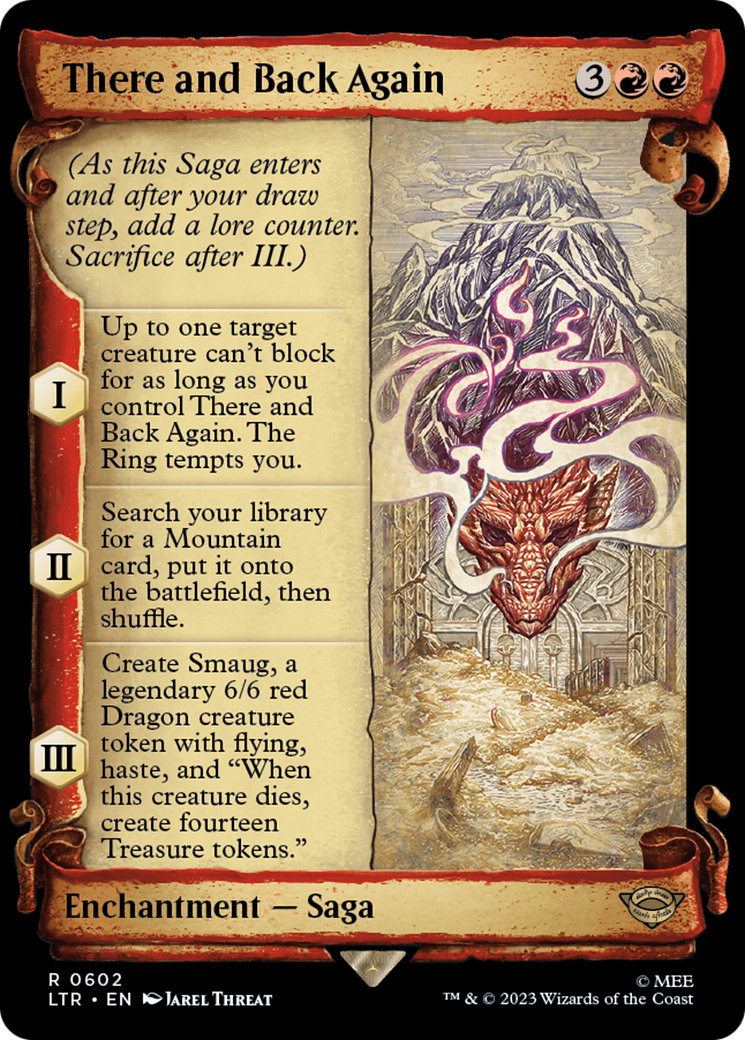 There and Back Again [The Lord of the Rings: Tales of Middle-Earth Showcase Scrolls] | Jomio and Rueliete's Cards and Comics