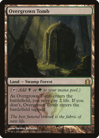 Overgrown Tomb [Return to Ravnica] | Jomio and Rueliete's Cards and Comics