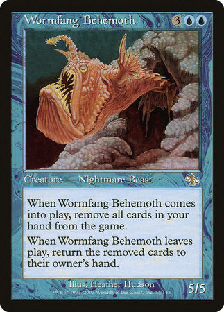 Wormfang Behemoth [Judgment] | Jomio and Rueliete's Cards and Comics