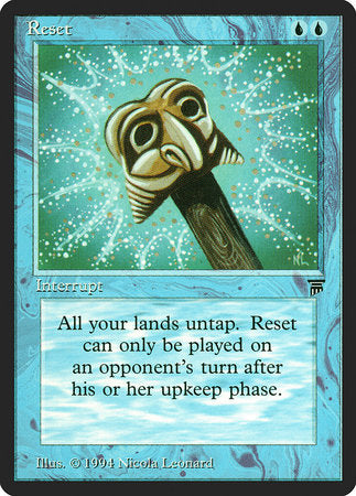 Reset [Legends] | Jomio and Rueliete's Cards and Comics