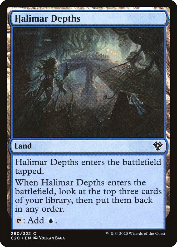 Halimar Depths [Commander 2020] | Jomio and Rueliete's Cards and Comics