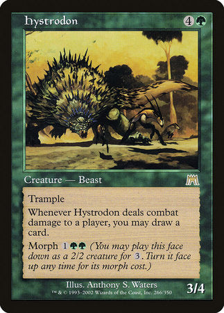 Hystrodon [Onslaught] | Jomio and Rueliete's Cards and Comics