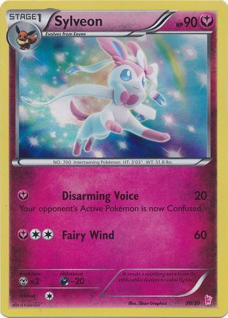 Sylveon (30/30) [XY: Trainer Kit - Sylveon] | Jomio and Rueliete's Cards and Comics