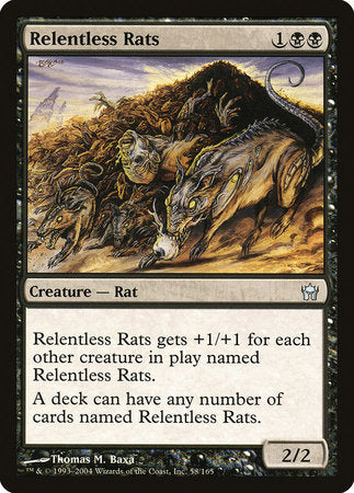 Relentless Rats [Fifth Dawn] | Jomio and Rueliete's Cards and Comics