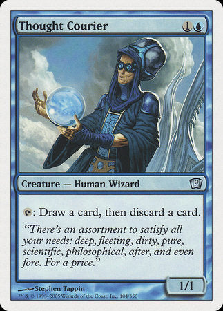 Thought Courier [Ninth Edition] | Jomio and Rueliete's Cards and Comics