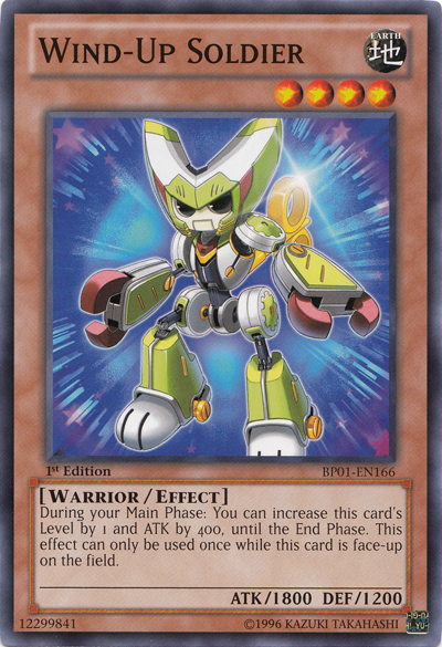Wind-Up Soldier [BP01-EN166] Common | Jomio and Rueliete's Cards and Comics