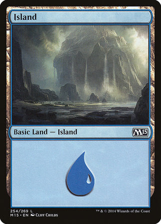 Island (254) [Magic 2015] | Jomio and Rueliete's Cards and Comics