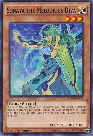 Sonata the Melodious Diva [MP15-EN071] Common | Jomio and Rueliete's Cards and Comics