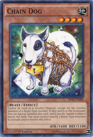 Chain Dog [BP03-EN080] Common | Jomio and Rueliete's Cards and Comics