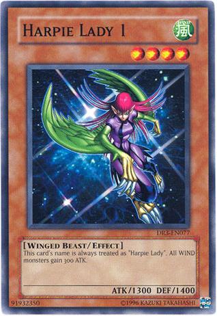 Harpie Lady 1 [DR3-EN077] Common | Jomio and Rueliete's Cards and Comics