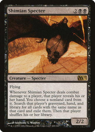 Shimian Specter [Magic 2013] | Jomio and Rueliete's Cards and Comics