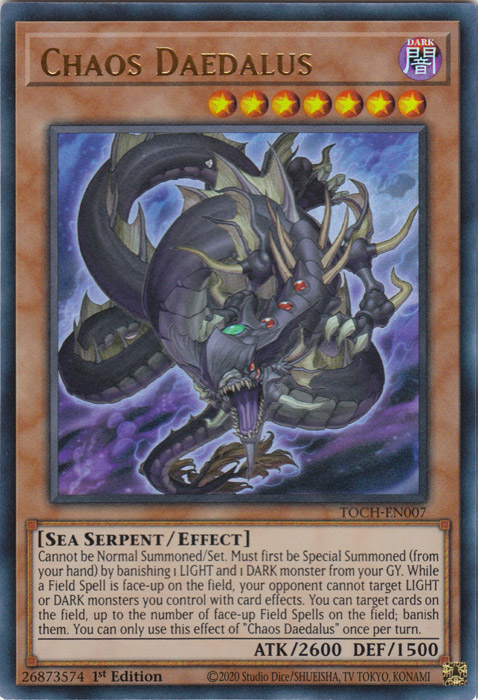 Chaos Daedalus [TOCH-EN007] Ultra Rare | Jomio and Rueliete's Cards and Comics
