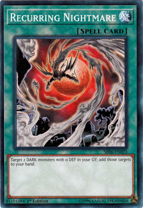 Recurring Nightmare [SR06-EN023] Common | Jomio and Rueliete's Cards and Comics