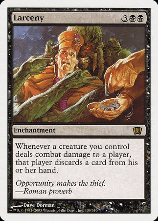 Larceny [Eighth Edition] | Jomio and Rueliete's Cards and Comics