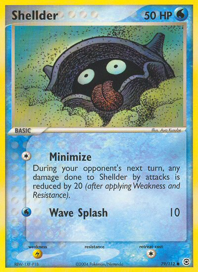 Shellder (79/112) [EX: FireRed & LeafGreen] | Jomio and Rueliete's Cards and Comics