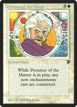 Presence of the Master [Legends] | Jomio and Rueliete's Cards and Comics