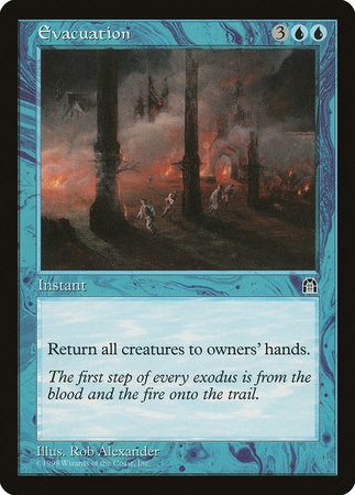 Evacuation [Stronghold] | Jomio and Rueliete's Cards and Comics