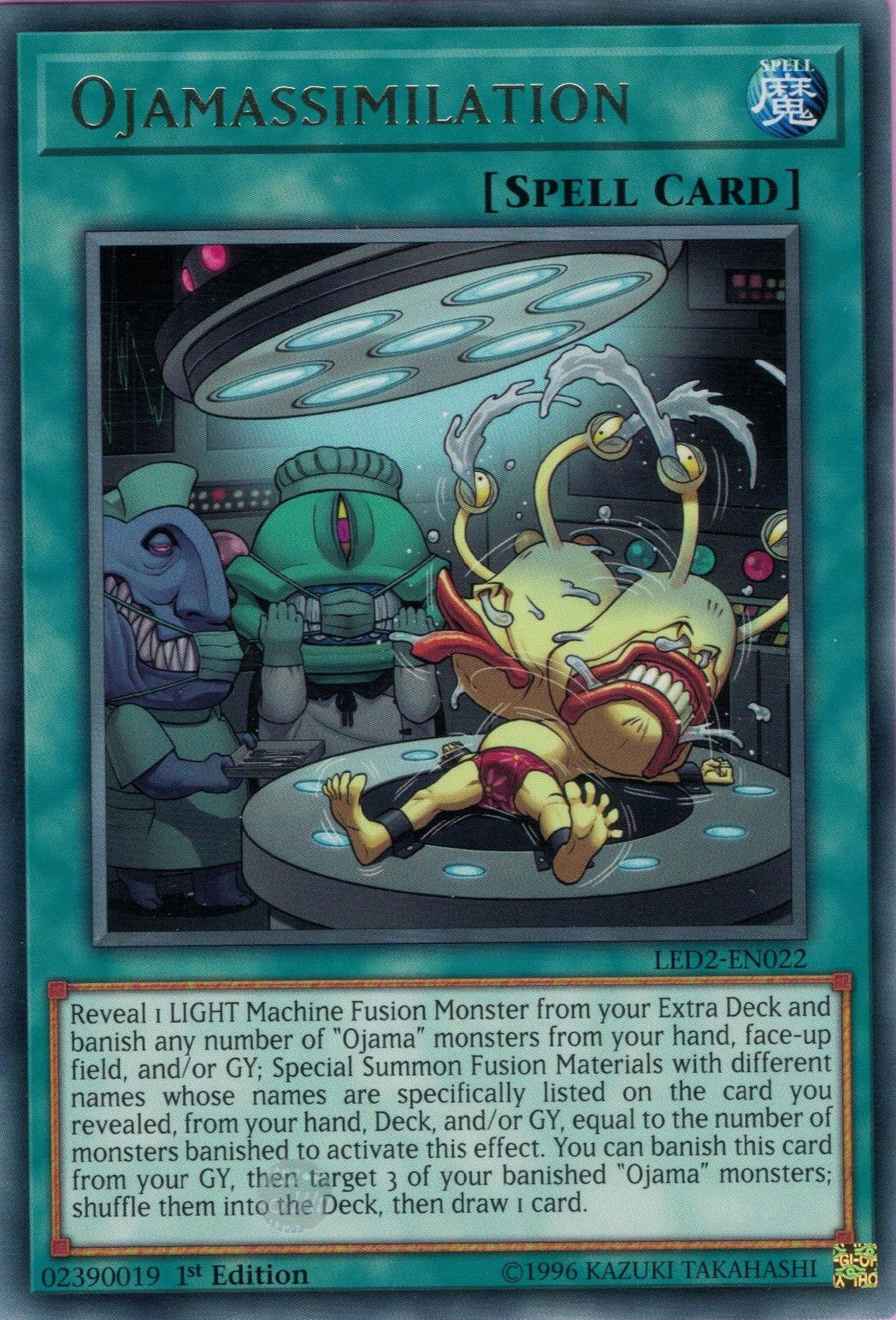 Ojamassimilation [LED2-EN022] Rare | Jomio and Rueliete's Cards and Comics