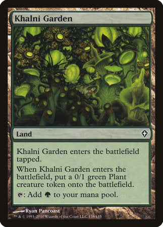 Khalni Garden [Worldwake] | Jomio and Rueliete's Cards and Comics