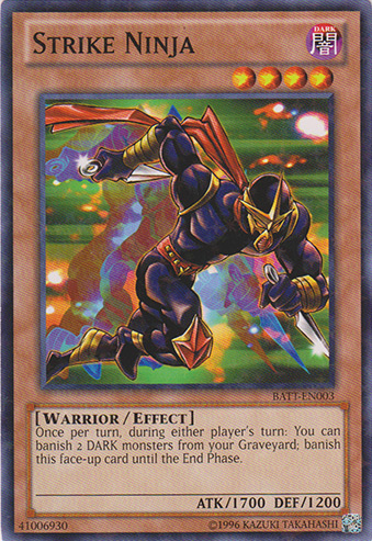Strike Ninja [BATT-EN003] Starfoil Rare | Jomio and Rueliete's Cards and Comics