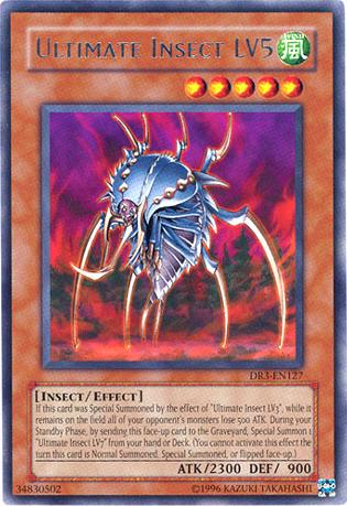 Ultimate Insect LV5 [DR3-EN127] Rare | Jomio and Rueliete's Cards and Comics