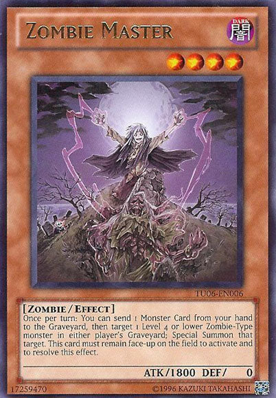 Zombie Master [TU06-EN006] Rare | Jomio and Rueliete's Cards and Comics