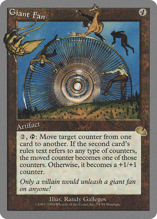 Giant Fan [Unglued] | Jomio and Rueliete's Cards and Comics