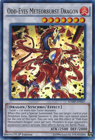 Odd-Eyes Meteorburst Dragon [SDMP-EN041] Ultra Rare | Jomio and Rueliete's Cards and Comics