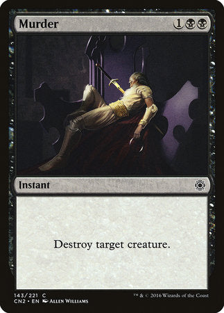 Murder [Conspiracy: Take the Crown] | Jomio and Rueliete's Cards and Comics
