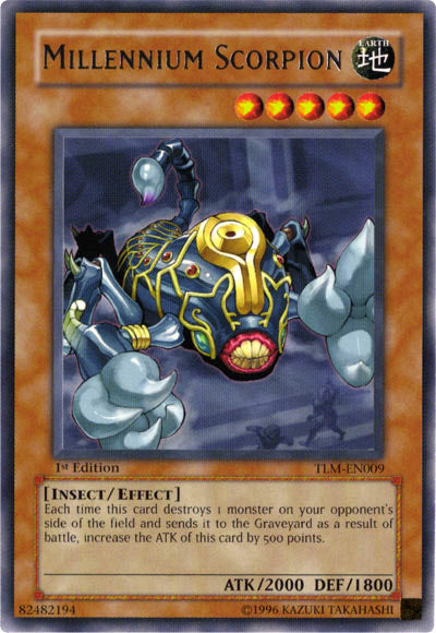 Millennium Scorpion [TLM-EN009] Rare | Jomio and Rueliete's Cards and Comics